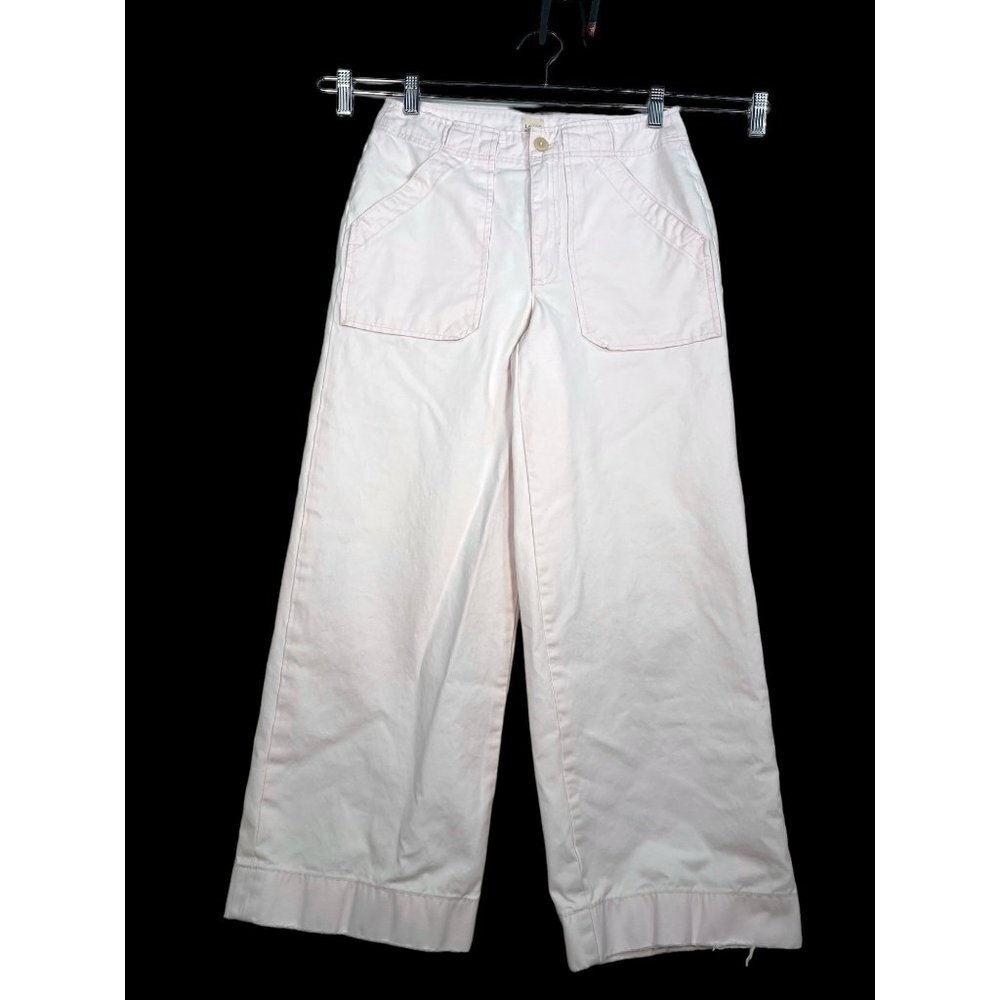 La Vie Rebecca Taylor Twill Army Pants‎ light pink sz 27